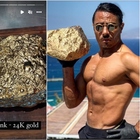 Salt Bae, bistecca ricoperta d'oro