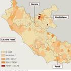 Lazio, mappa del virus: nessun malato in 156 Comuni, l'elenco completo