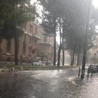 Roma, diluvio in città: disagi in centro
