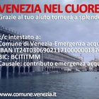 AIUTI Acqua alta a Venezia. Raccolta fondi del Comune per far risorgere la città