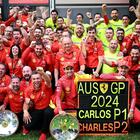 Formula 1, clamorosa doppietta Ferrari a Melbourne: Sainz domina dopo il sorpasso a Verstappen (ritirato), secondo Leclerc