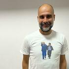 Mazzone, dedica commovente di Pep Guardiola: la t-shirt speciale indossata in conferenza stampa VIDEO