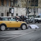 Incidente mortale tra auto e moto a Lungotevere della Vittoria (foto Paolo Caprioli/Ag.Toiati)