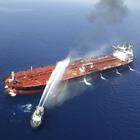 Petroliere in fiamme nel Golfo dell'Oman. «Una colpita da siluro». Giallo internazionale