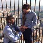 Michael Sam ha chiesto al fidanzato di sposarlo sulla Cupola di San Pietro: le foto su Twitter