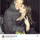 Cristina D'Avena e Rocco Siffredi, selfie a Capodanno