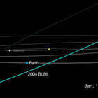 L'asteroide 2004 BL86, dal diametro di 500 metri (fonte: NASA/JPL-Caltech)