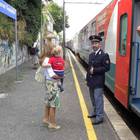 Ciampino, lanciati sassi contro il treno regionale (Foto di Luciano Sciurba)