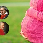 Far ascoltare Mozart o Beethoven alle donne incinta rende i bambini più felici