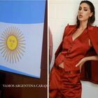 Belen Rodriguez, famiglia in estasi per l'Argentina in semifinale: «Vamos!». La festa nelle stories