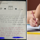 Sfida matematica per i bambini delle elementari fa impazzire i genitori, la mamma scrive alla maestra: «Qual è l'errore?»