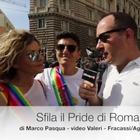 Sfila il Pride a Roma: in testa Imma Battaglia, Eva Grimaldi e Vladimir Luxuria