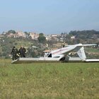 Roma, aereo ultraleggero cade a Fidene per una “piantata” del motore, i piloti: «Vivi per miracolo, così ci siamo salvati» Foto