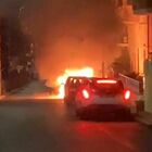 Auto in fiamme nella notte, l'ennesima nel Salento: distrutta Bmw del cugino di un imprenditore