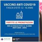 Vaccini Lazio, dal 18 luglio dosi anche a 12-16enni. 