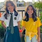 Federica Nargi, primo giorno di scuola per le figlie Sofia e Beatrice: la scelta dell'istituto bilingue