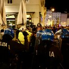 No Green pass, a Trieste scontri tra manifestanti e polizia