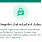 Whatsapp, arriva "Chat lock" per nascondere i messaggi. Come funziona: password, niente notifiche e impronta