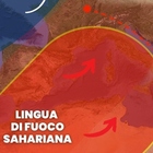 Dal Sahara una lingua di fuoco sull'Italia