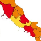 Zona rossa, ecco le carte: Abruzzo in lockdown fino al 10
