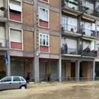 Maltempo a Pesaro, il quartiere di Loreto sott'acqua