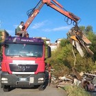 Roma, maxi operazione dell'Ama: rimosse 30 tonnellate di rifiuti abbandonati