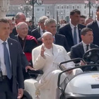 Papa Francesco a Venezia, l'arrivo in piazza San Marco per celebrare la messa