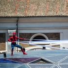 Spiderman da Hollywood ai tetti di Roma, lo show e il photocall di "Homecoming" con Tom Holland
