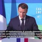 Macron sui Gilet Gialli: «Non confondo teppisti con cittadini»