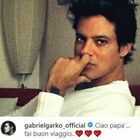 Gabriel Garko, morto il papà. Il post dell'attore: «Ciao, fai buon viaggio»