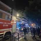 Uno scoppio, poi l'incendio: fiamme in un appartamento nel centro di Lecce