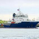 Nave russa Bobrov colpita a largo dell'isola dei Serpenti