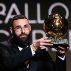 Pallone d'oro a Benzema: «Era il mio sogno da bambino»