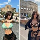 La modella italiana che indigna all'estero: «Dopo gli Uffizi e Roma, nuda anche a Londra al ristorante tra i bambini, non ti vergogni?»