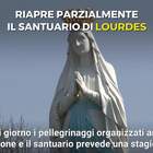 Riapre parzialmente il santuario di Lourdes