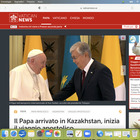 Papa Francesco in Kazakhstan lancia messaggi a Xi (anche lui presente a Nursultan): «Sono pronto ad andare in Cina»
