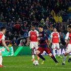 • Il Barça ai quarti, Arsenal ko. In gol Neymar, Suarez e Messi