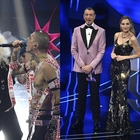 Sanremo 2024, pagelle look serata duetti: Lorella Cuccarini regina (10), Annalisa dominatrice (7), Bnkr44 versione Kylie Minogue (5)