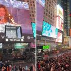 Shakira a Times Square, l'incredibile concerto a sorpresa a New York raccoglie oltre 40mila fan: «Più che a Capodanno»