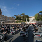 Roma, la manifestazione dei Bauli in piazza del Popolo