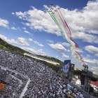 Internazionali, le Frecce Tricolori sfrecciano sopra al Foro Italico: ecco il tricolore più lungo del mondo