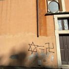 Scritte antisemite a Roma