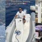 Supermercato Carrefour sulla nave, il video virale: «Sono andata a fare la spesa in mezzo al mare»