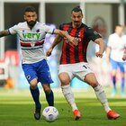 Milan-Samp 1-1: Hauge risponde a Quagliarella. E l'Inter stasera può allungare
