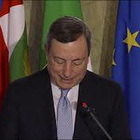 Draghi: "Dopo un anno pensare a futuro con fiducia"