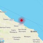 Terremoto, forte scossa in Puglia alle 0.31. "Epicentro in mare, paura a Ostuni, Brindisi, Bari e Lecce" -Live Tweet