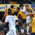 • Verona-Inter 3-3: folle pari, Mancini incubo e rimonta