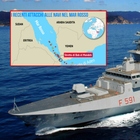 Guerra contro gli Houthi, una nave italiana nel Mar Rosso per abbattere i droni. I ribelli: «È inutile»