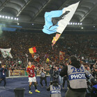Mancini e la bandiera con il ratto sventolata al derby: multa di 5mila euro. La decisione del giudice sportivo