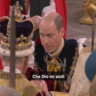 Il principe William giura fedeltà al padre re Carlo III